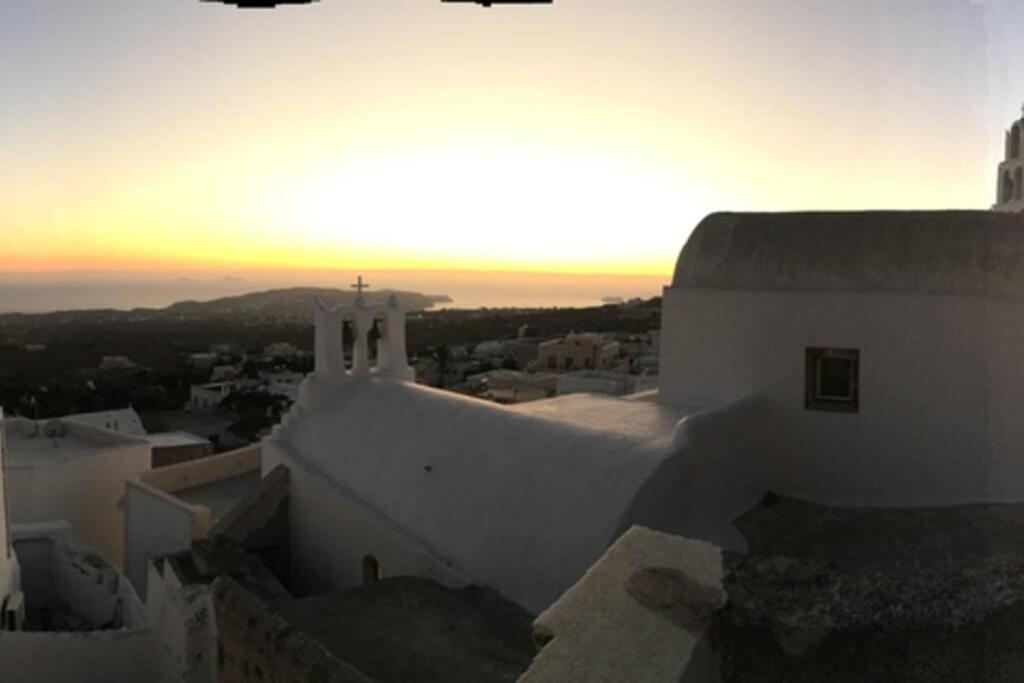 Santorini Folia Cave House With Jacuzzi Villa Pírgosz Kültér fotó